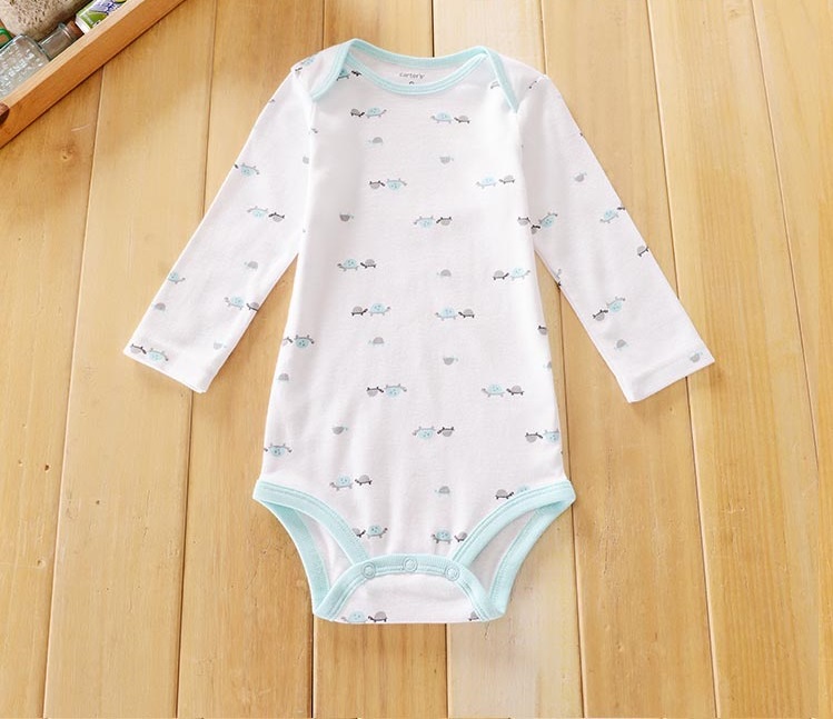 WB1035 Cute Baby Romper Blue