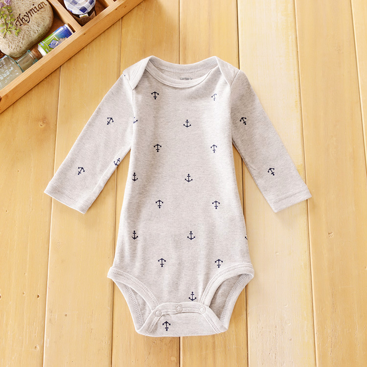 WB1037 Cute Baby Romper Anchor