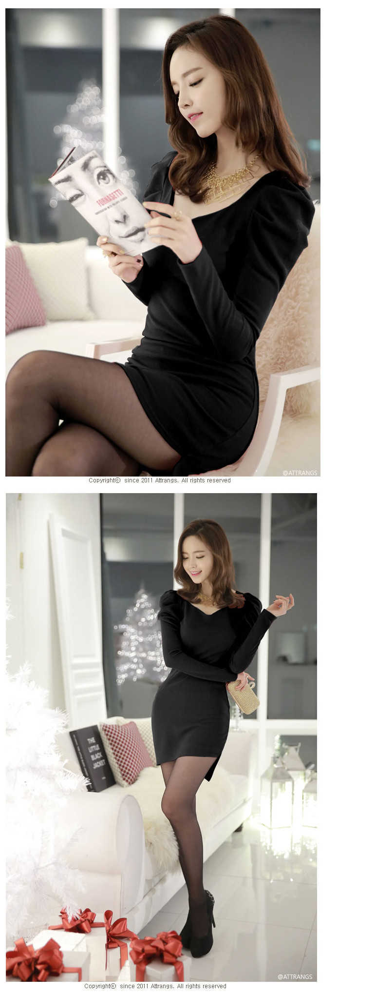 WD5746 Charming Dress Black