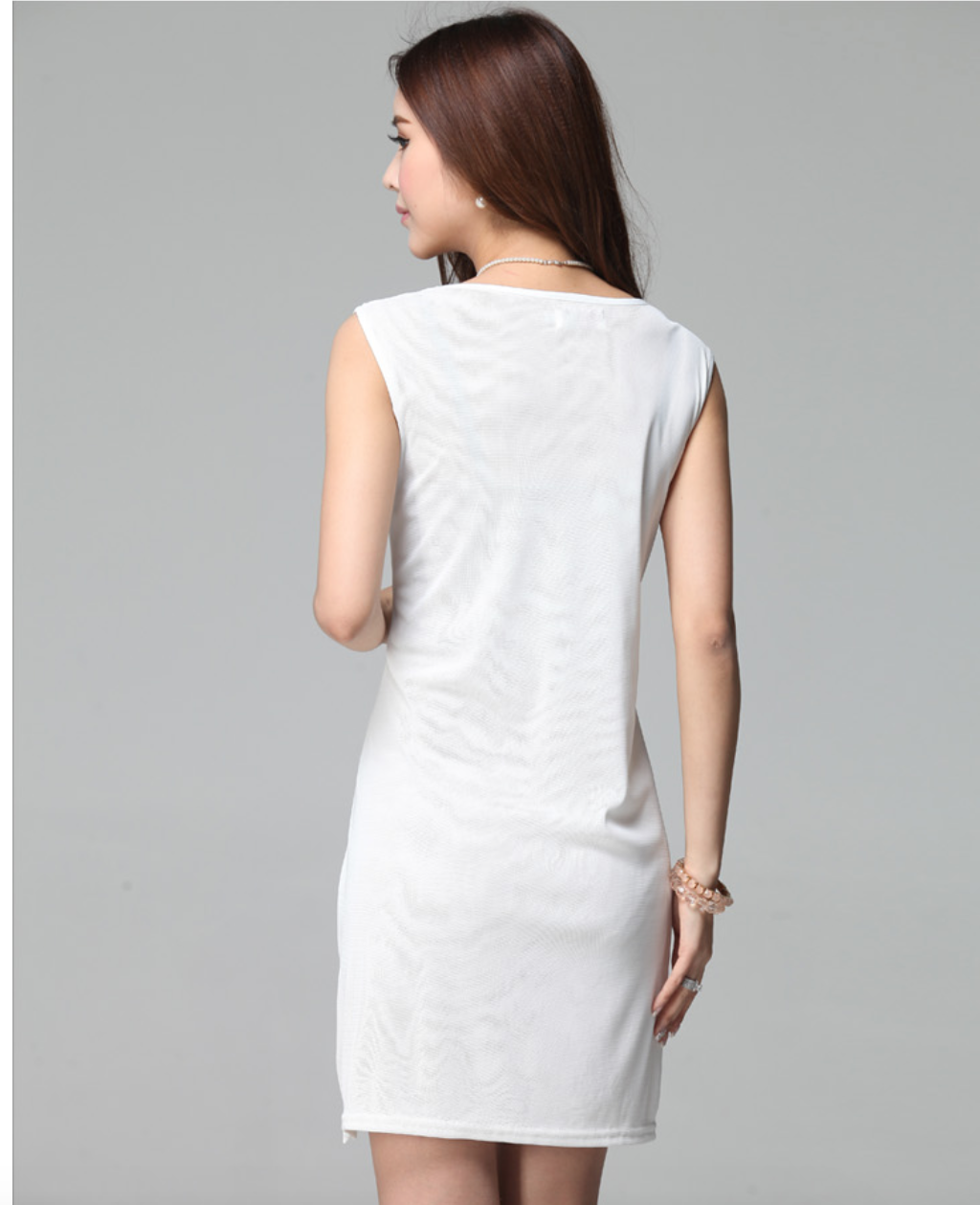 WD5858 Lovely Dress White