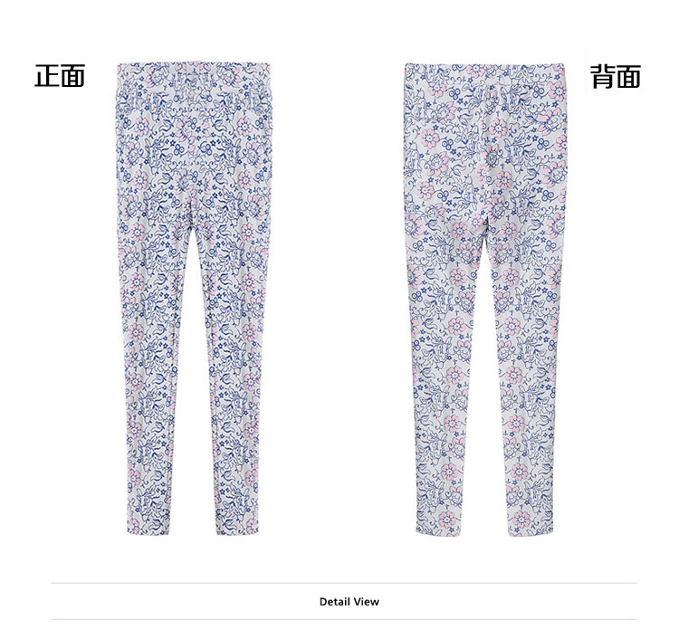 WP5861 Europe Floral Pant As Picture