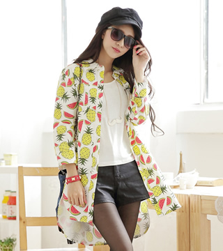 WT5886 Stylish Top Pineapple