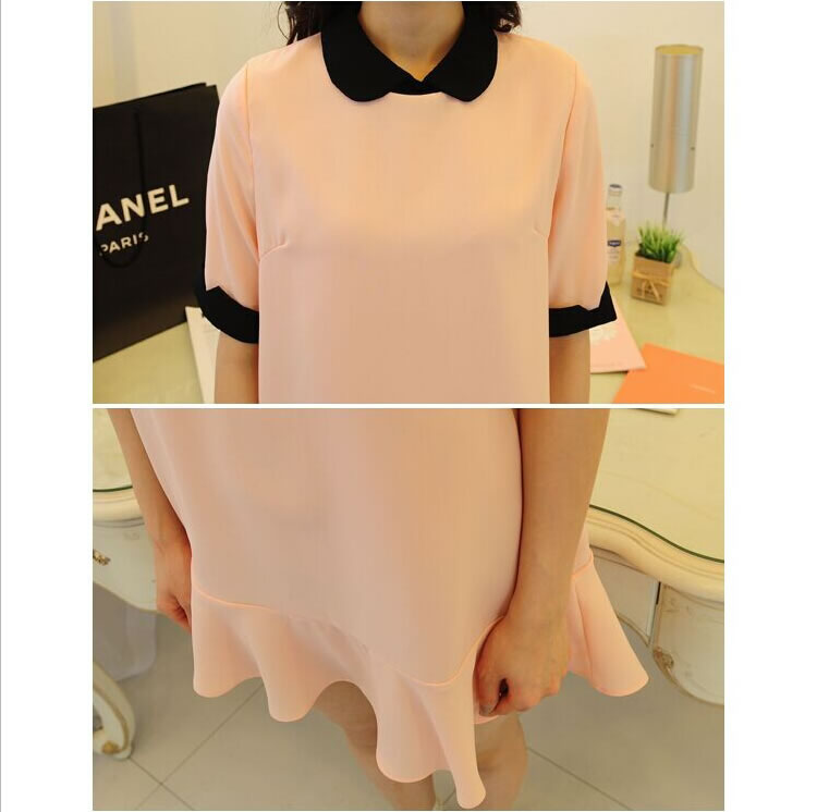 WD5896 Stylish Dress Pink