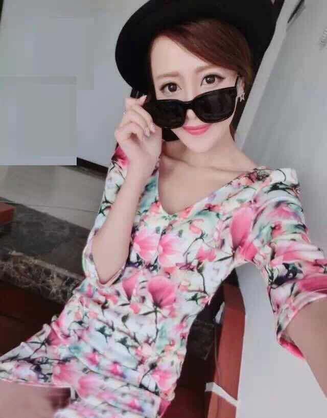 WD5913 Korea Fashion Dress Pink