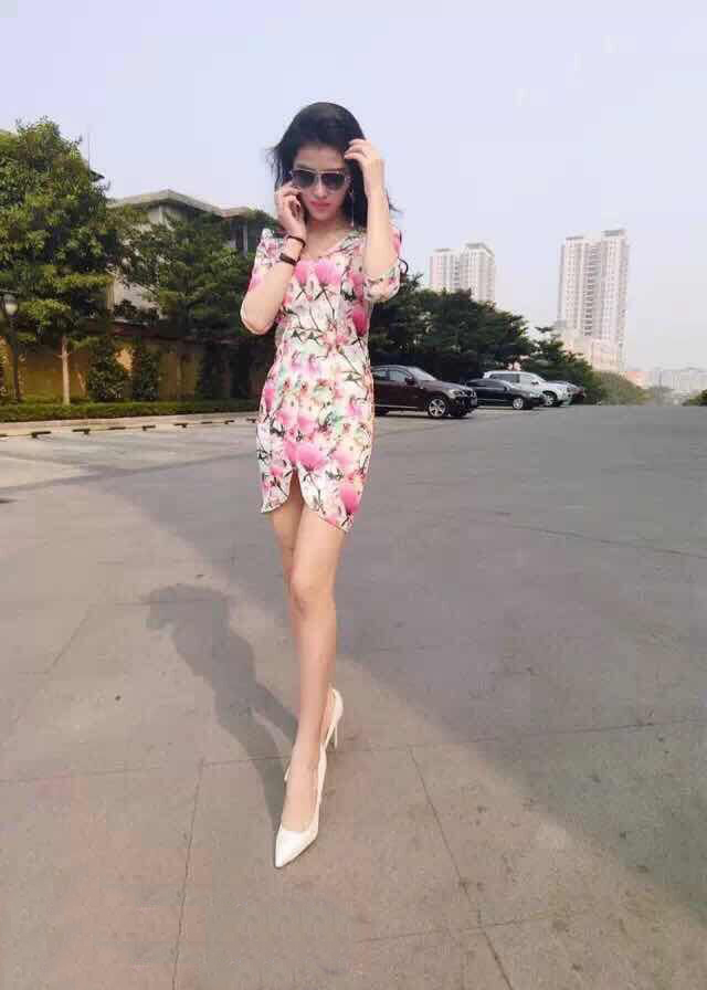 WD5913 Korea Fashion Dress Pink