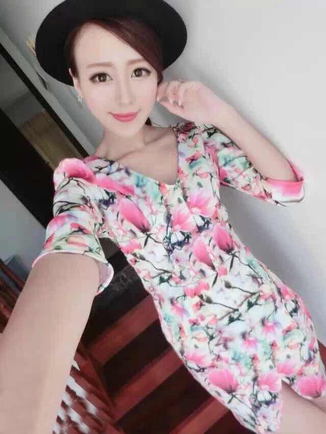 WD5913 Korea Fashion Dress Pink