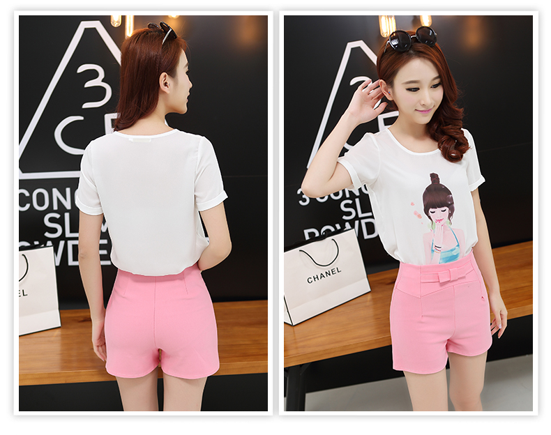 WP6017 Korea Stylish Pant Pink