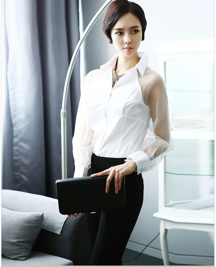 WT6025 Stylish Top White