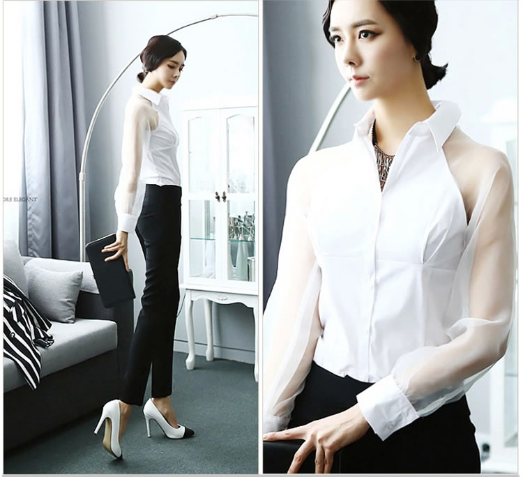 WT6025 Stylish Top White