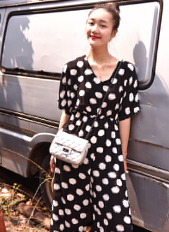 WP6051 Stylish Jumpsuit Dot