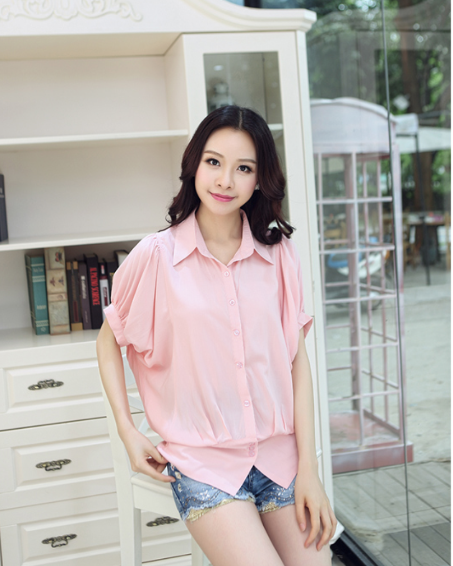 WT6058 Stylish Top Pink