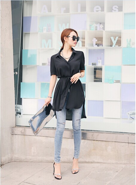 WT6205 Fashion Top Black