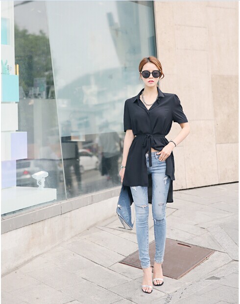 WT6205 Fashion Top Black