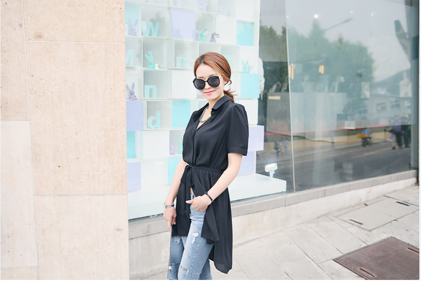 WT6205 Fashion Top Black