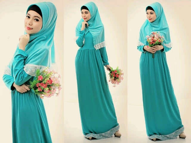 WH1113 Pretty Jubah Blue