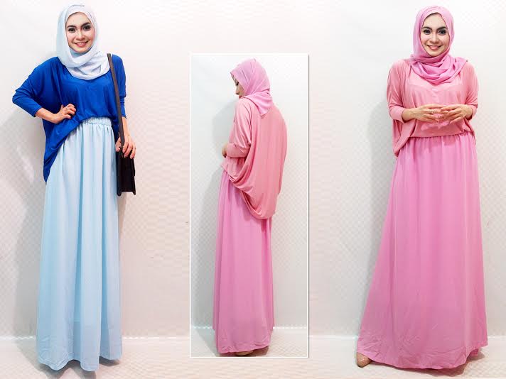 WT1117 Fashion Top and Skirt Pink (1 Set) 