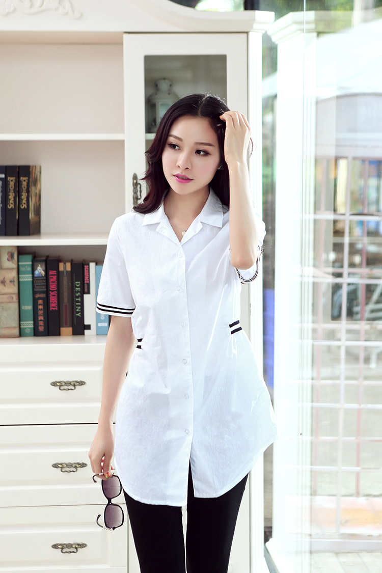 WT6218 Stylish Casual Top White