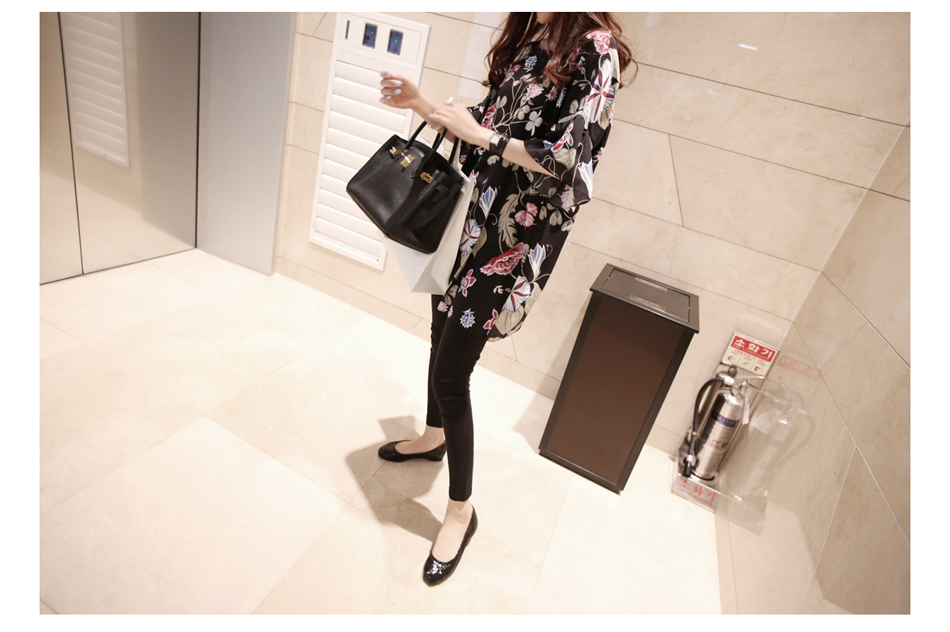 WT6222 Korea Fashion Top Black