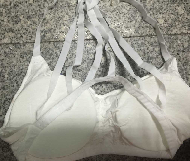 WT6250 Sexy Strap Inner Top White