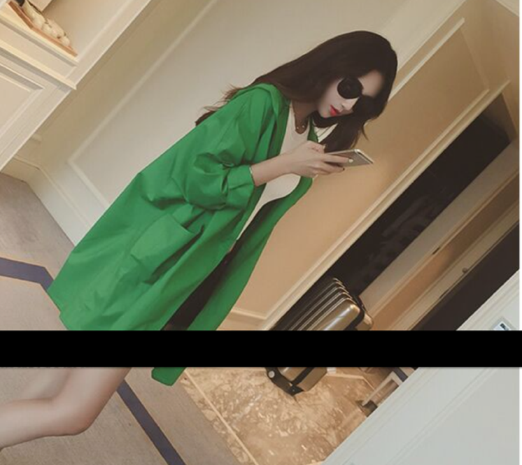 WJ6293 Stylish Cardigan Green