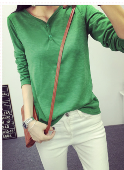 WT6320 Stylish Top Green