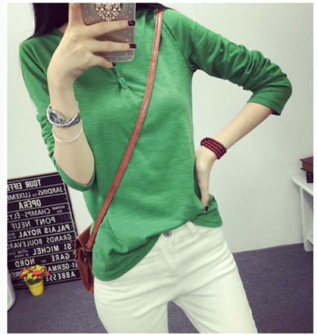 WT6320 Stylish Top Green