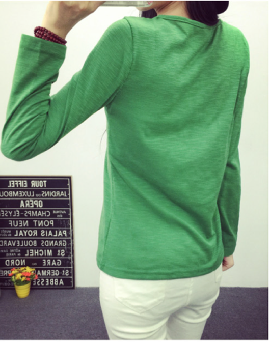 WT6320 Stylish Top Green