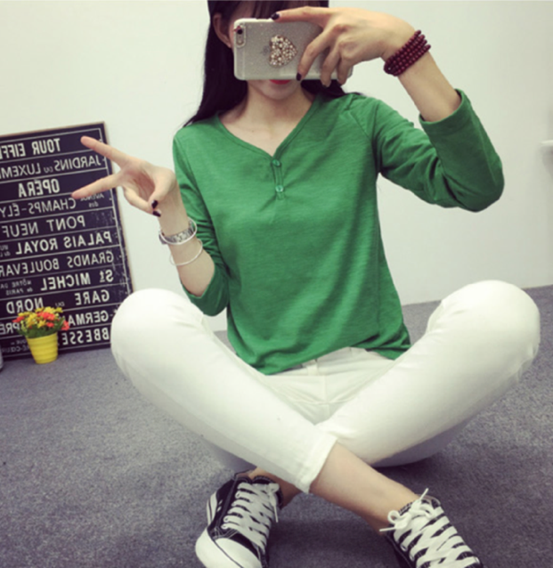 WT6320 Stylish Top Green