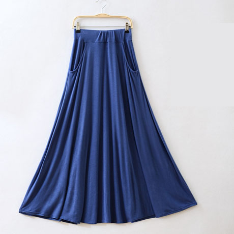 WP3577 Stylish Skirt Light Blue