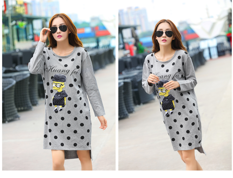 WD6394 Cute Fashion Dress Grey