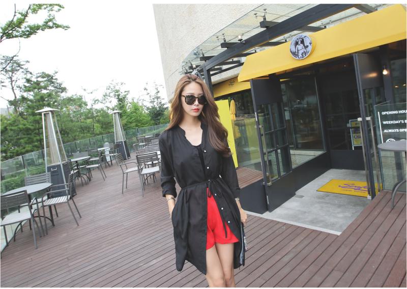 WJ6428 Stylish Cardigan Black