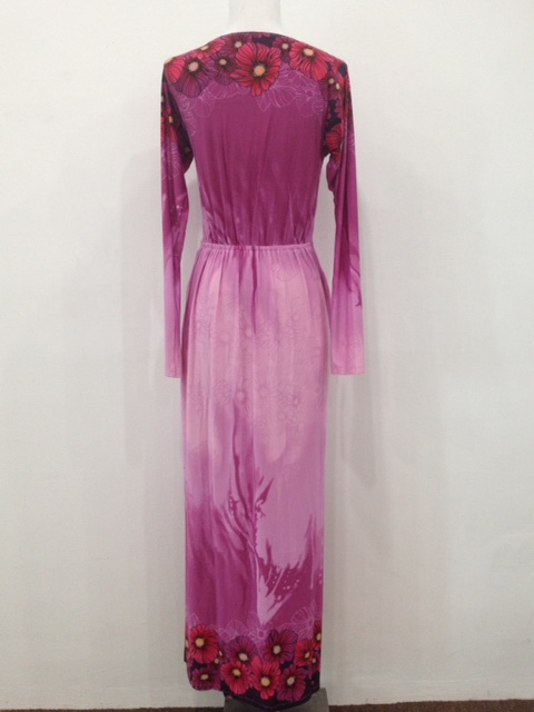 WH1134 Colourful Jubah Pink