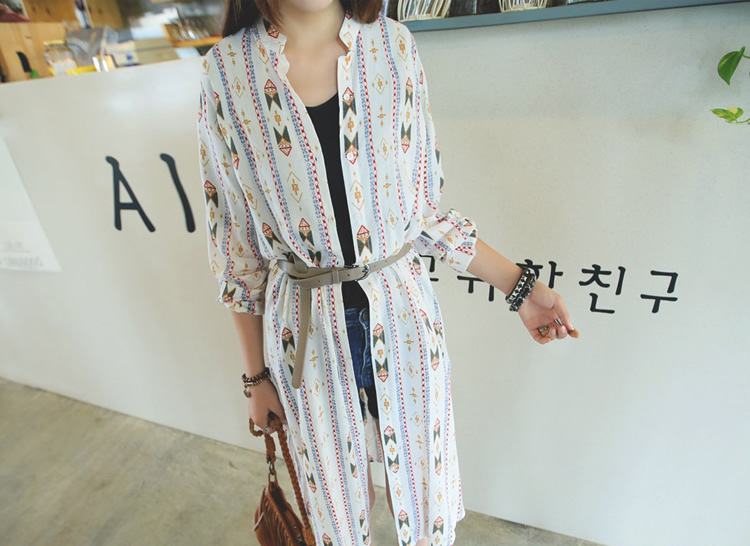 WJ6491 Stylish Cardigan As Picture