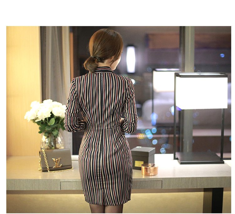 WD6536 Korea Fashion Dress As Picture