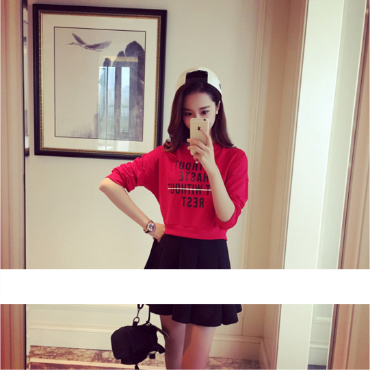 WT6541 Fashion Top Red