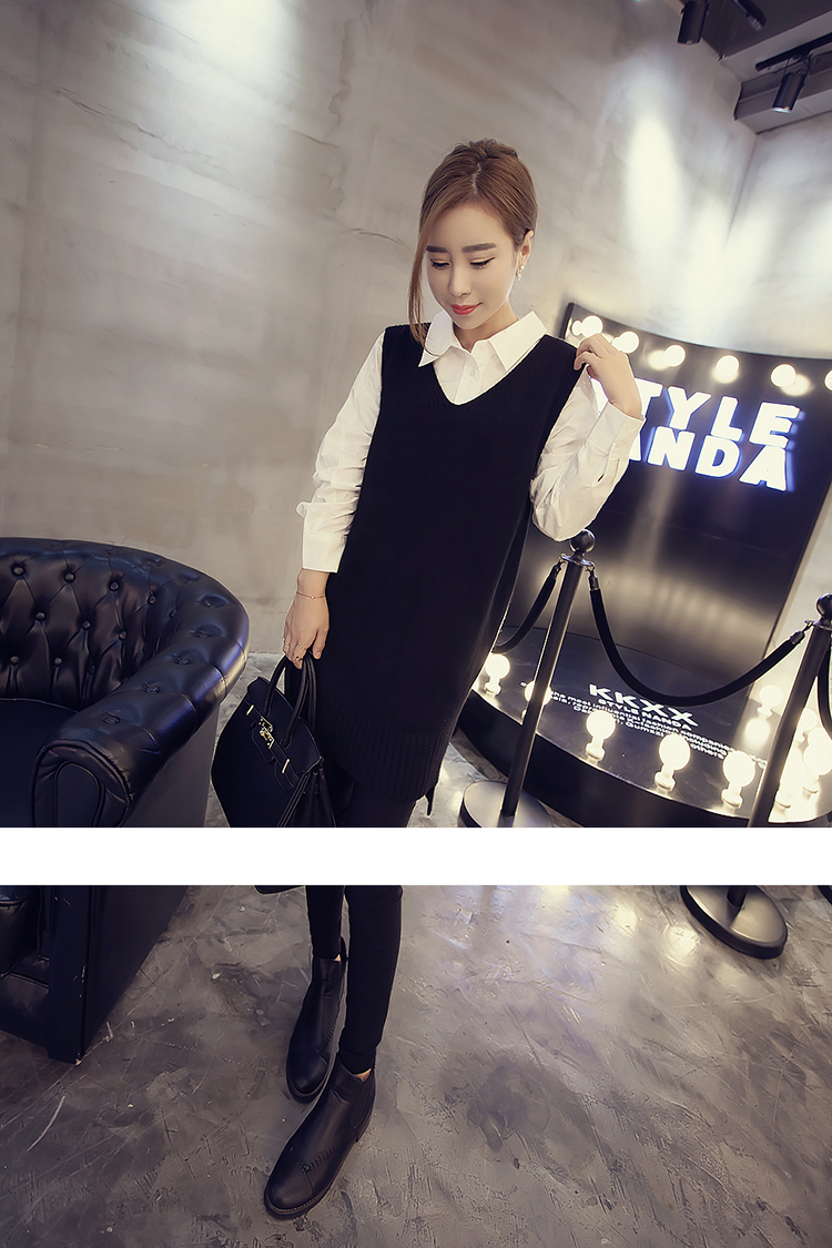 WT6644 Fashion Sleeveless Top Black