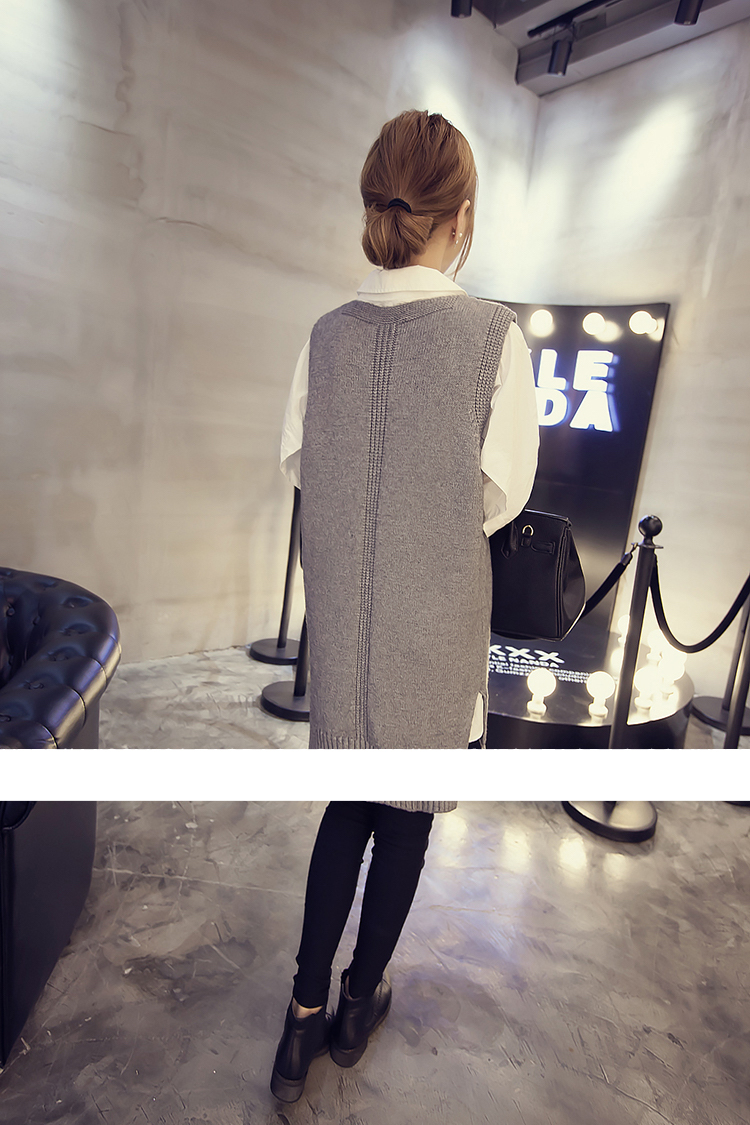 WT6644 Fashion Sleeveless Top Grey