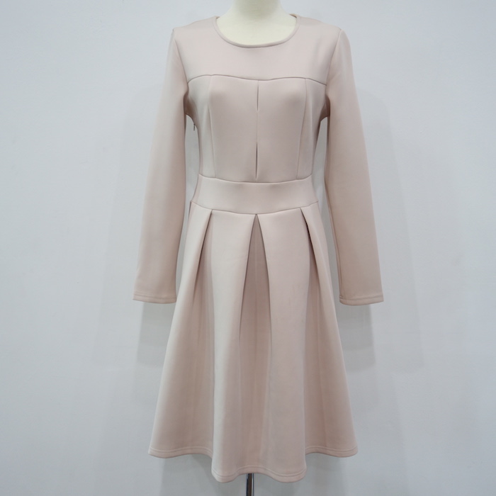 WD6655 Elegant Dress Apricot