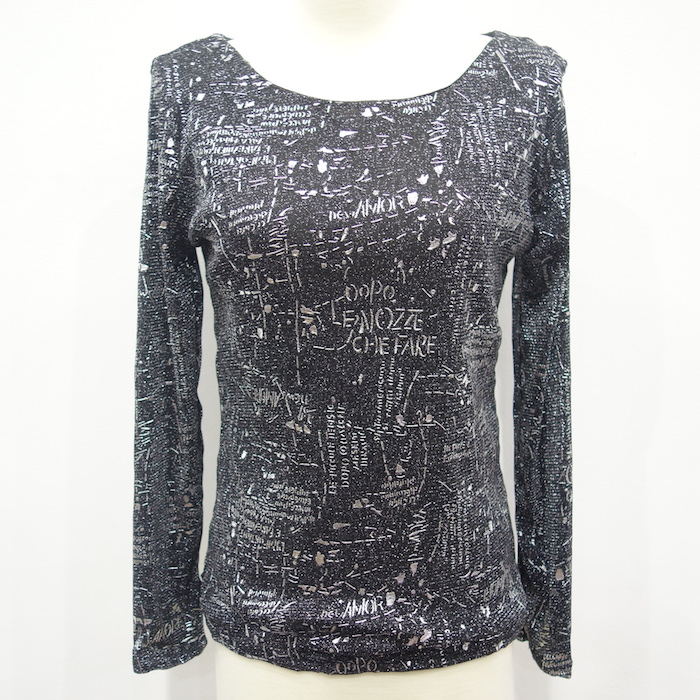 WT6672 Glittering Top Alphabet