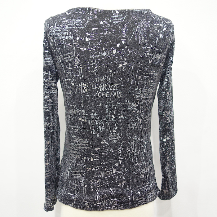 WT6672 Glittering Top Alphabet