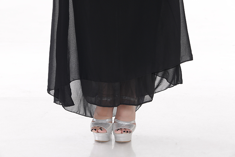 WH3335 Fashion Jubah Black