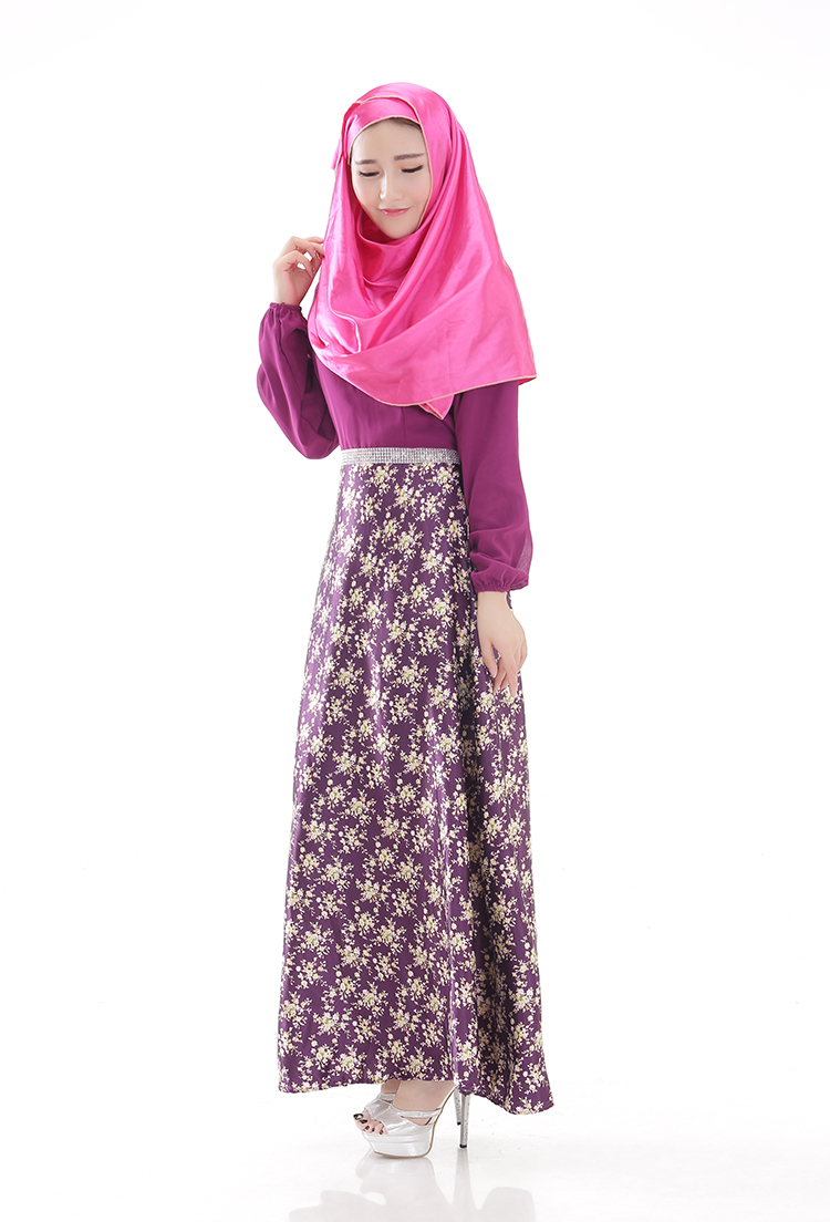 WH3336 Pretty Jubah Purple