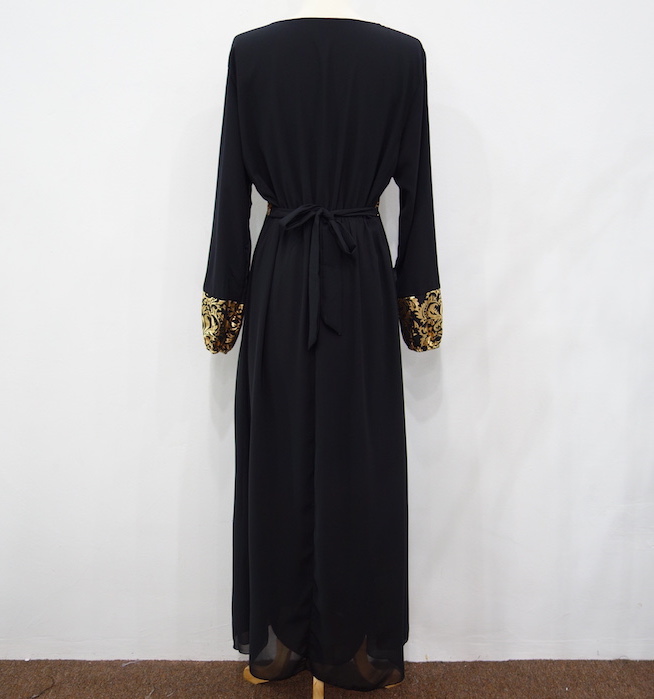 WH3337 Charming Jubah Black