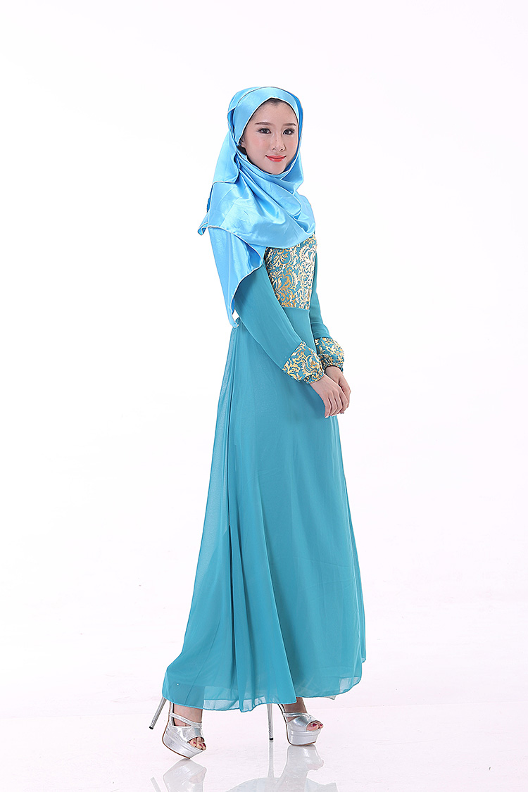 WH3337 Charming Jubah Light Blue