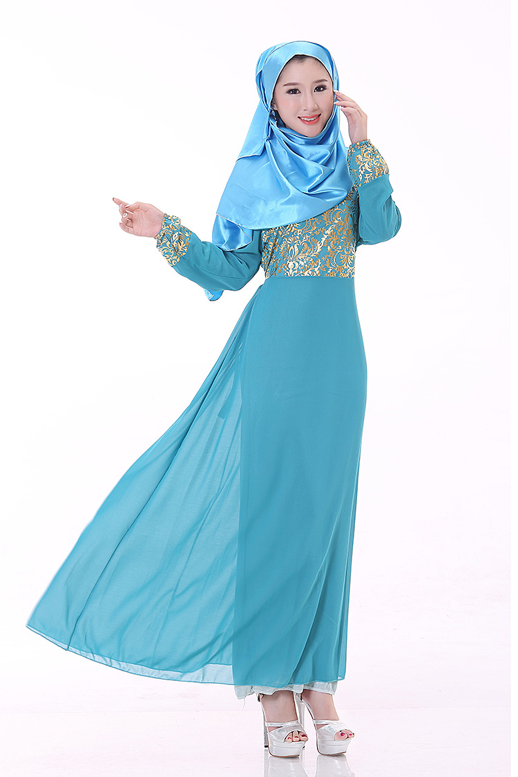 WH3337 Charming Jubah Light Blue