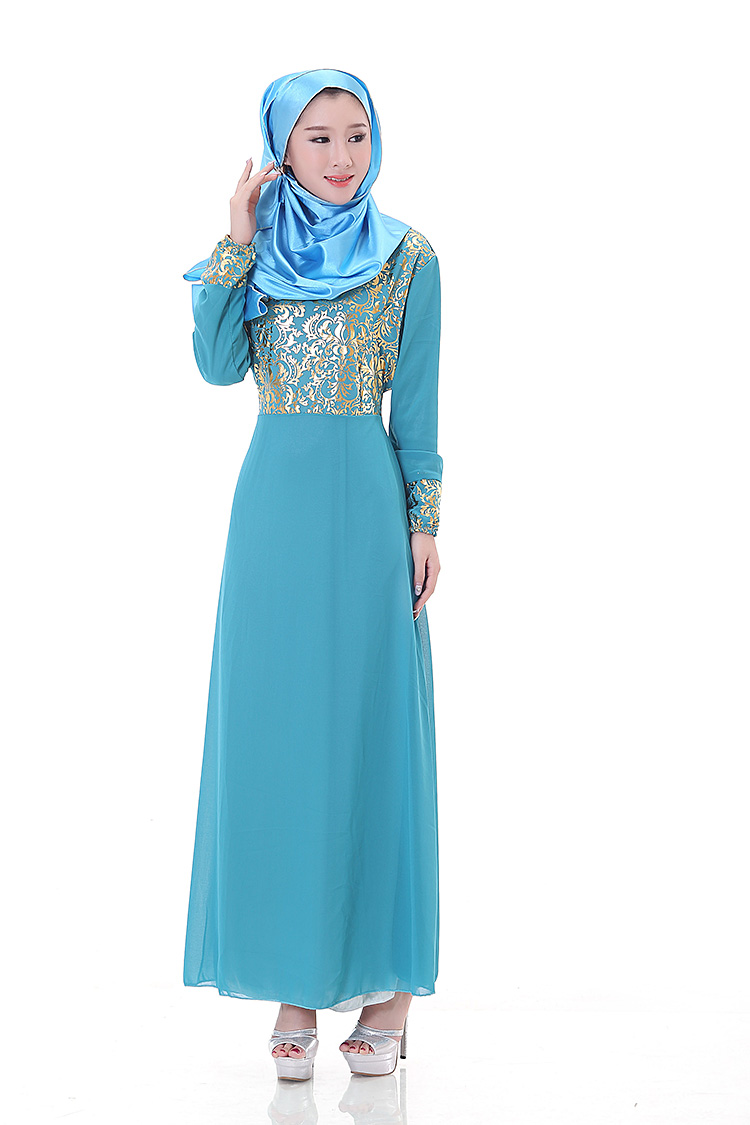 WH3337 Charming Jubah Light Blue