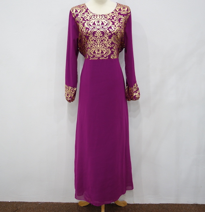 WH3337 Charming Jubah Purple