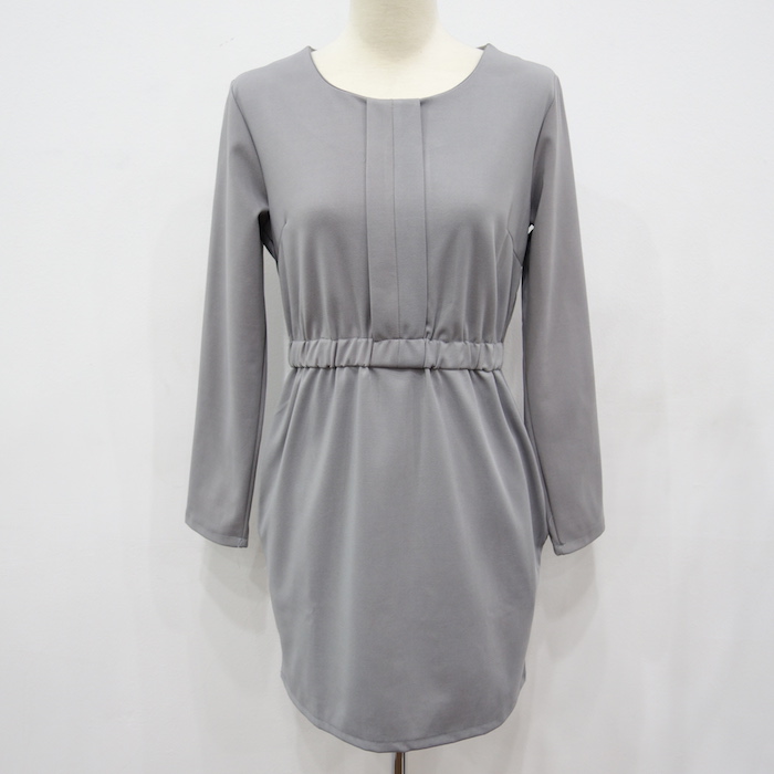 WD3606 Fashion Dress Grey