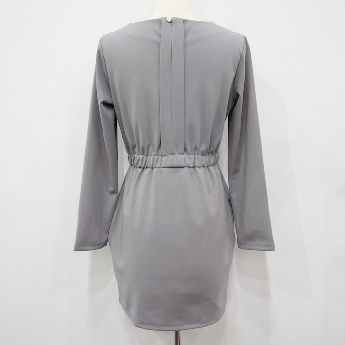 WD3606 Fashion Dress Grey