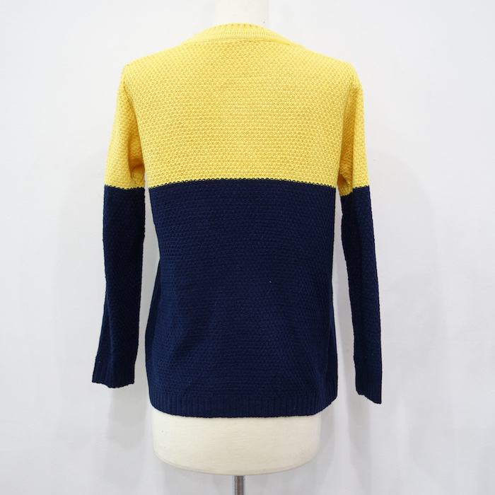 WT3614 Colourful Top Yellow